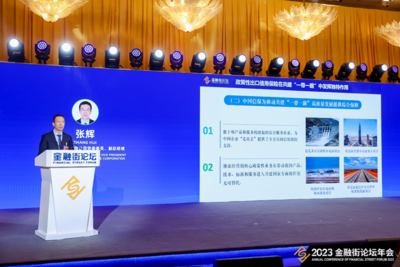 中国出口信用保险公司张辉：充分发挥政策性出口信用保险作用，推动共建“一带一路”高质量发展