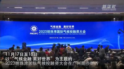 2023明珠湾国际气候投融资大会开幕