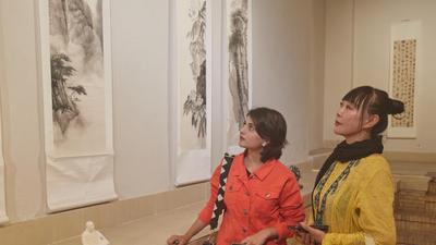 通讯：心心相印 文化交融——中国当代艺术交流展增进中巴人民“心联通”