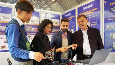 中国企业当“顶流” 鲁企参展巴基斯坦工业展成焦点