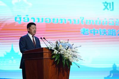 老中铁路有限公司刘宏：中老铁路辐射效应和跨境货物运输能力正不断提升