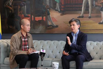 哥伦比亚波哥大市长洛佩斯赞赏在波哥大投资兴业的中资企业