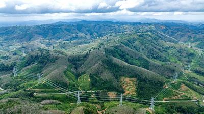 中企承建泰国输电线路项目竣工