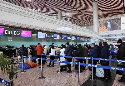 哈尔滨机场年发送旅客2080.5万人次创新高