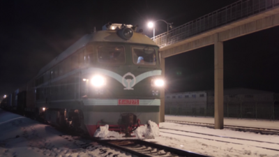 霍尔果斯铁路口岸开行新年首趟中欧班列