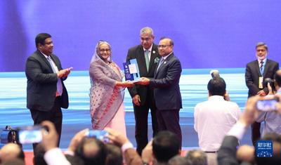 中企承建孟加拉国首座现代化大型污水处理厂举行竣工典礼