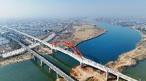 China's operating high-speed railway hits 45,000 km