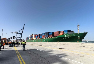 中企承建埃及阿布基尔集装箱码头正式开港运营