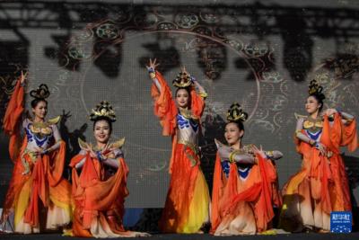 智利首都举行盛大春节庆祝活动