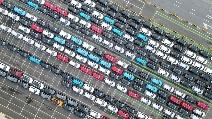 Shanghai pier sees record vehicle exports in 2023