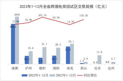 同比增长21.8%！去年四川全省跨境电商进出口交易规模达1157.9亿元