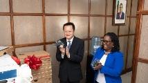 China hands over equipment to help build capacity of Zambia's Foreign Ministry