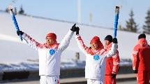 GLOBALink | Torch relay of China's 14th National Winter Games held in Hulun Buir of Inner Mongolia