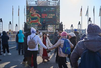 俄远东城市符拉迪沃斯托克庆祝中国农历新年