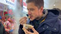 GLOBALink | French chef's "foodie tour" at Korean food market in China's Yanji