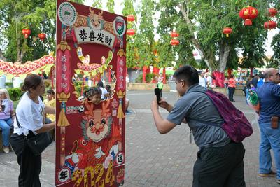 在巴拿马小城过中国年