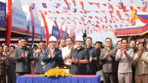 Cambodia begins to construct river bridge in capital with funds from China