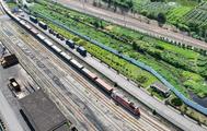 E. China's Jiangsu sees rise in China-Europe freight train trips