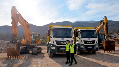 中企承建克罗地亚基建项目举行开工仪式