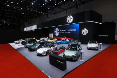 上汽智己L6、MG3 HEV以“技术出海”  中国智造“绽放”2024日内瓦车展