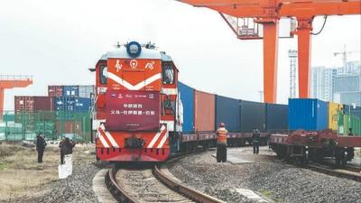 中欧班列（义乌-杜伊斯堡-巴黎）启程 服务中法文化交流