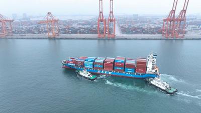 “越南岘港—广西北部湾港—广西崇左”海公联运集装箱首发