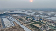 Work on Chinese-built airport for Cambodian capital in full swing