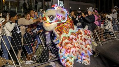 中国元素闪耀开普敦狂欢节