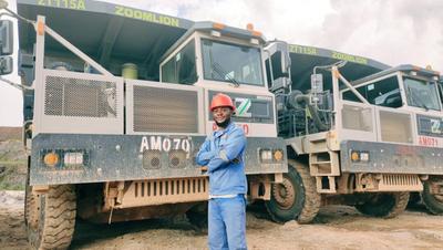 中联重科矿卡热销非洲