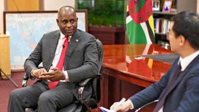 高端访谈｜“中国是多米尼克的全天候朋友”——访多米尼克总理斯凯里特