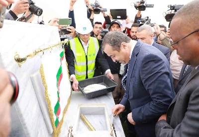 中企承建阿尔及利亚光伏电站举行奠基仪式