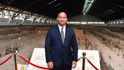特写：“我一直梦想来到这里”——瑙鲁总统阿迪昂圆梦古城西安