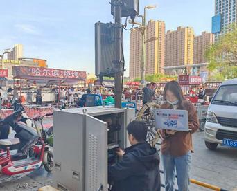 正定夜市火出圈  你只管来 信号联通搞定