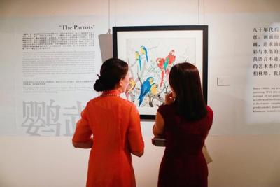 吴冠中与蔡斯民作品展新加坡举行 追忆两位艺术大师的星洲奇缘