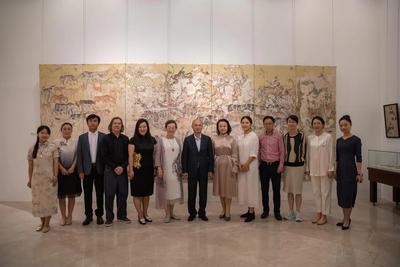 “灵感中国——当代中国画艺术国际巡展”在中国文化中心开幕