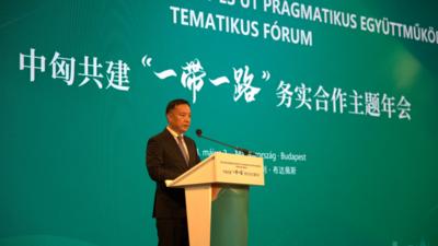 梁林冲：中匈共建“一带一路”成果丰硕