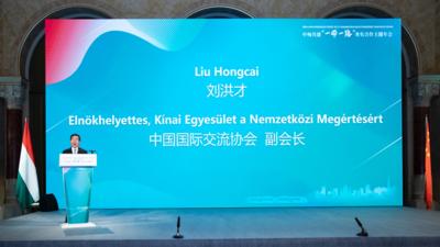 刘洪才：中国民间愿为中匈务实合作贡献积极力量