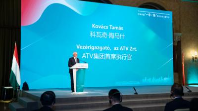 匈牙利ATV集团首席执行官科瓦奇：加强媒体间合作 推动匈中相知互鉴