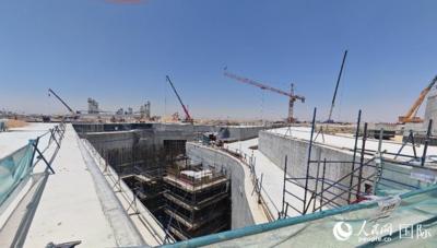 “不断在共建‘一带一路’的历程中取得新成绩”——中建中东沙特德拉伊耶门基础设施建设项目见闻