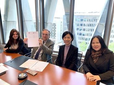 中比两所大学签署合作框架协议 深化教育人文交流
