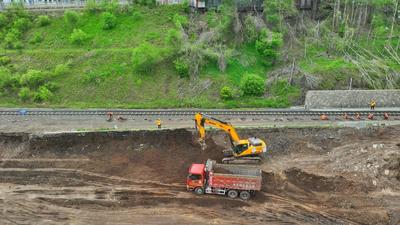 中欧班列“东通道”滨绥铁路改造工程正式开工