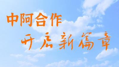 微视频｜中阿合作开启新篇章