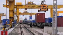 Guardians of China-Europe freight trains at Horgos railway port