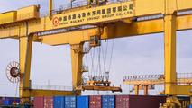 China-Europe freight trains fuel prosperity in border city