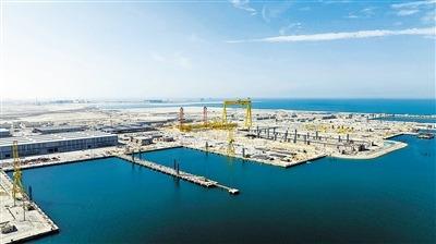 中企承建的沙特萨勒曼国王国际综合港务设施项目稳步推进