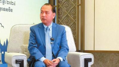 柬埔寨王国新闻部大臣奈帕德拉：共议发展 共促合作