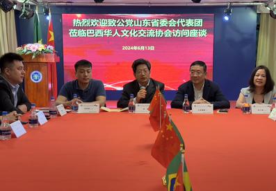 致公党山东省委会代表团与巴西文协举行座谈会