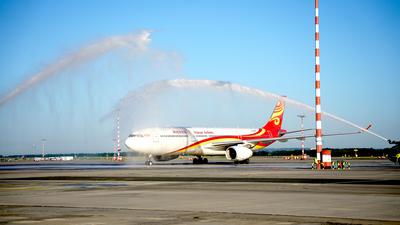 海南航空北京至布拉格直飞航线复航