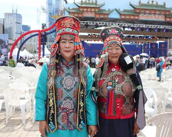 蒙古国第十八届民族服饰节在乌兰巴托举行
