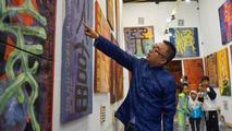 Exhibition featuring ancient Chinese characters held in Ethiopia